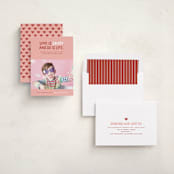 "Life is crazy" - Valentine's Day Cards in Sienna by Jessica Corliss - Assembled