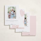 "Sheer Love Hearts" - Valentine's Day Cards in Petal by Iveta Angelova - Back of Card Options