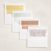 "One Big Heart" - Valentine's Day Cards in Blush by Maja Cunningham - Envelope Liner Options