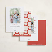 "Heart Day" - Valentine's Day Cards in Cherry by Kelly Watkins - Back of Card Options