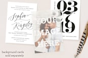 "The Big Picture" - Vellum Overlays in Mist by Minted - Vellum with Card