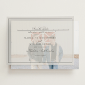 "Wentworth" - Vellum Overlays in Black Tie by Megan Davis - Front