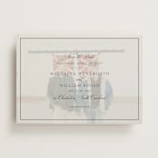 "Wentworth" - Vellum Overlays in Black Tie by Megan Davis - Vellum with Card