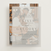 "Classy Type" - Vellum Overlays in Lily by Hooray Creative - Front