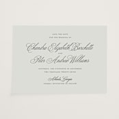 "Calligraphie" - Vellum Overlays in Chalkboard by Wildfield Paper Co - Vellum Overlay