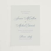 "Empire" - Vellum Overlays in Dusty Blue by Jennifer Postorino - Vellum Overlay