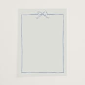 "ribbon bow drawing" - Vellum Overlays in Canopy by Cass Loh - Vellum Overlay