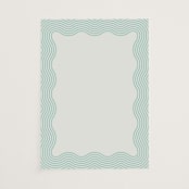 "Good Vibes" - Vellum Overlays in Seafoam by Claudia Orengo - Vellum Overlay