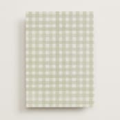 "Classic Gingham" - Vellum Overlays in Matcha by Creo Study - Vellum with Card