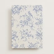 "Dreamy Toile" - Vellum Overlays in Blueberry by Teju Reval - Vellum with Card