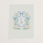 "Atlanta Crest (add-on)" - Vellum Overlays in Periwinkle by Elly - Vellum Overlay