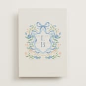 "Atlanta Crest (add-on)" - Vellum Overlays in Periwinkle by Elly - Vellum with Card