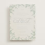 "Wisteria" - Vellum Overlays in Periwinkle by Kristen Smith - Vellum with Card