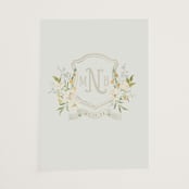 "Avalon" - Vellum Overlays in Chiffon by Everett Paper Goods - Vellum Overlay