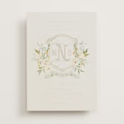 "Avalon" - Vellum Overlays in Chiffon by Everett Paper Goods - Vellum with Card