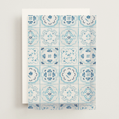 "Almafi" - Vellum Overlays in Cerulean by Itsy Belle Studio - Front