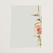 "colorwash floral" - Vellum Overlays in Blossom by Angela Marzuki - Vellum Overlay