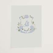 "Sweethearts" - Vellum Overlays in Periwinkle by Design Lotus - Vellum Overlay