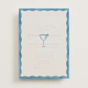 "Formal scallop" - Vellum Overlays in Almalfi by Creo Study - Vellum with Card