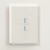 "Connected" - Vellum Overlays in Bluebell by Claudia Orengo - Front