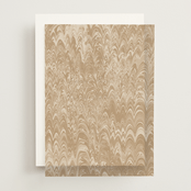 "Book" - Vellum Overlays in Camel by Claire - Front