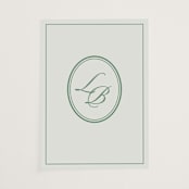 "Scripted" - Vellum Overlays in Emerald by Creo Study - Vellum Overlay