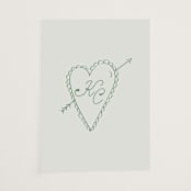 "Crazy Little Thing Called Love" - Vellum Overlays in Avocado by Helena Vitto - Vellum Overlay