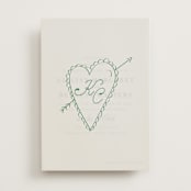 "Crazy Little Thing Called Love" - Vellum Overlays in Avocado by Helena Vitto - Vellum with Card
