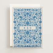 "floral stamp" - Vellum Overlays in Almalfi by Stephanie Hawkes - Front