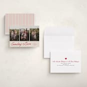 "jagged edge" - Valentine's Day Cards in Pudding by Cass Loh - Assembled