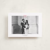"sealed with a bow" - Valentine's Day Cards in Petal by Annie Shapiro - Front