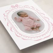 "delicate ribbon" - Valentine's Day Cards in Ballet Slipper by Paula Pecevich - Detail