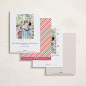 "Lovely Type" - Valentine's Day Cards in Bubblegum by Laura Hankins - Back of Card Options