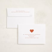 "Heart of Hearts" - Valentine's Day Cards in Sweetheart by Blustery August - FREE Recipient Addressing