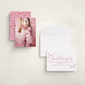 "Sweet Script" - Valentine's Day Cards in White Chocolate by Hooray Creative - Assembled