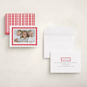 "scallop edge" - Valentine's Day Cards in Crimson by Sara Hicks Malone - Assembled