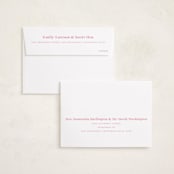 "Earthen" - Valentine's Day Cards in Rose by Sarah Curry - FREE Recipient Addressing