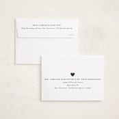 "Noelle" - Valentine's Day Cards in Marshmallow by Pati Cascino - FREE Recipient Addressing