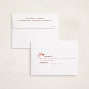 "Doodle Frame" - Valentine's Day Cards in Cherry by Cass Loh - FREE Recipient Addressing