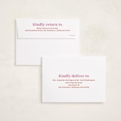 "flown away" - Valentine's Day Cards in Persimmon by Deborah Chou - FREE Recipient Addressing