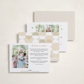 "Vintage Postcard" - Valentine's Day Cards in Buttercream by Morgan Kendall - Back of Card Options