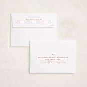 "HOHOXO" - Valentine's Day Cards in Scarlet by Lori Wemple - FREE Recipient Addressing