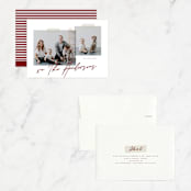 "Snapshots" - Valentine's Day Cards in Merlot by That Girl Press - Assembled