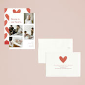 "You're in our hearts" - Valentine's Day Cards in Amour by Blustery August - Assembled