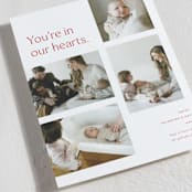 "You're in our hearts" - Valentine's Day Cards in Amour by Blustery August - Detail