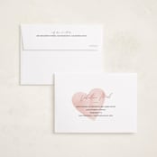 "Tinted" - Valentine's Day Cards in Opal by Pixel and Hank - FREE Recipient Addressing