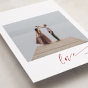 "minimal love" - Valentine's Day Cards in Cherry by Eric Ransom - Detail