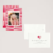 "shimmering love" - Valentine's Day Cards in Blush by Vivian Yiwing - Assembled