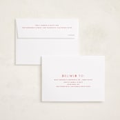 "Disney's Mickey Confetti" - Valentine's Day Cards in Scarlet by Ellen Schlegelmilch - FREE Recipient Addressing