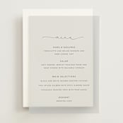 "Join Together" - Vellum Menus in Inked by Design Lotus - Front